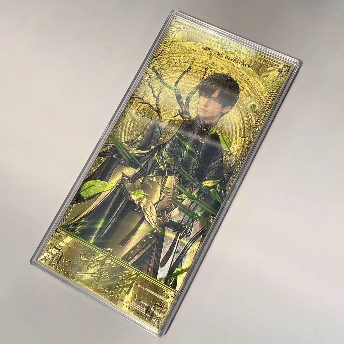 239”Gold Foil ”Bookmark