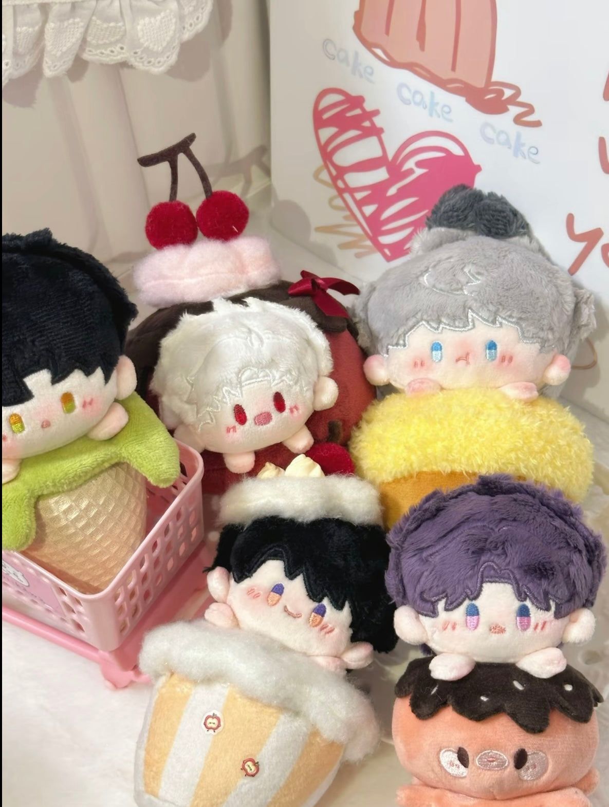206 Sweet Dessert Plush Doll