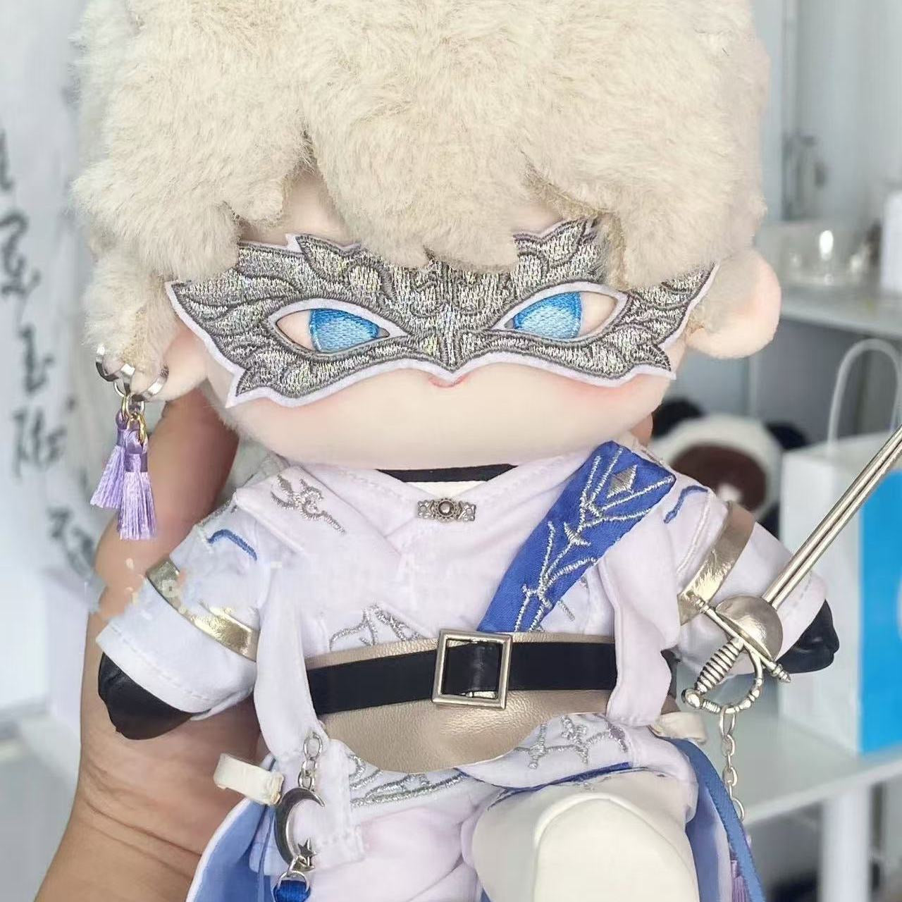 246Cotton Doll with Wire Armature20cm