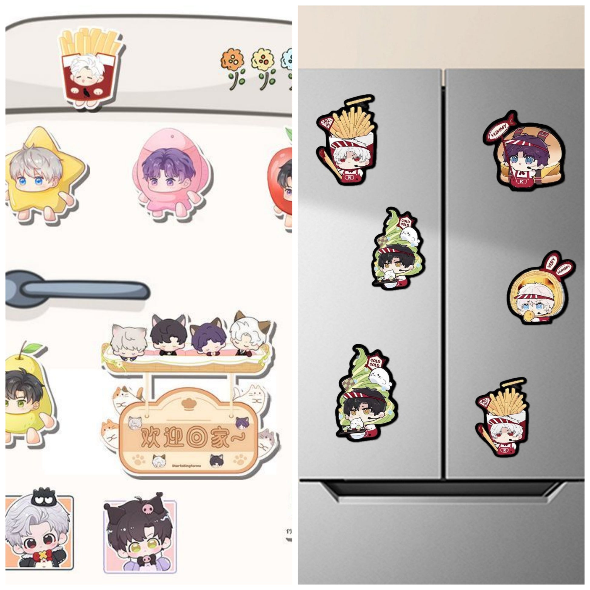 231Cute Soft Fridge Magnets