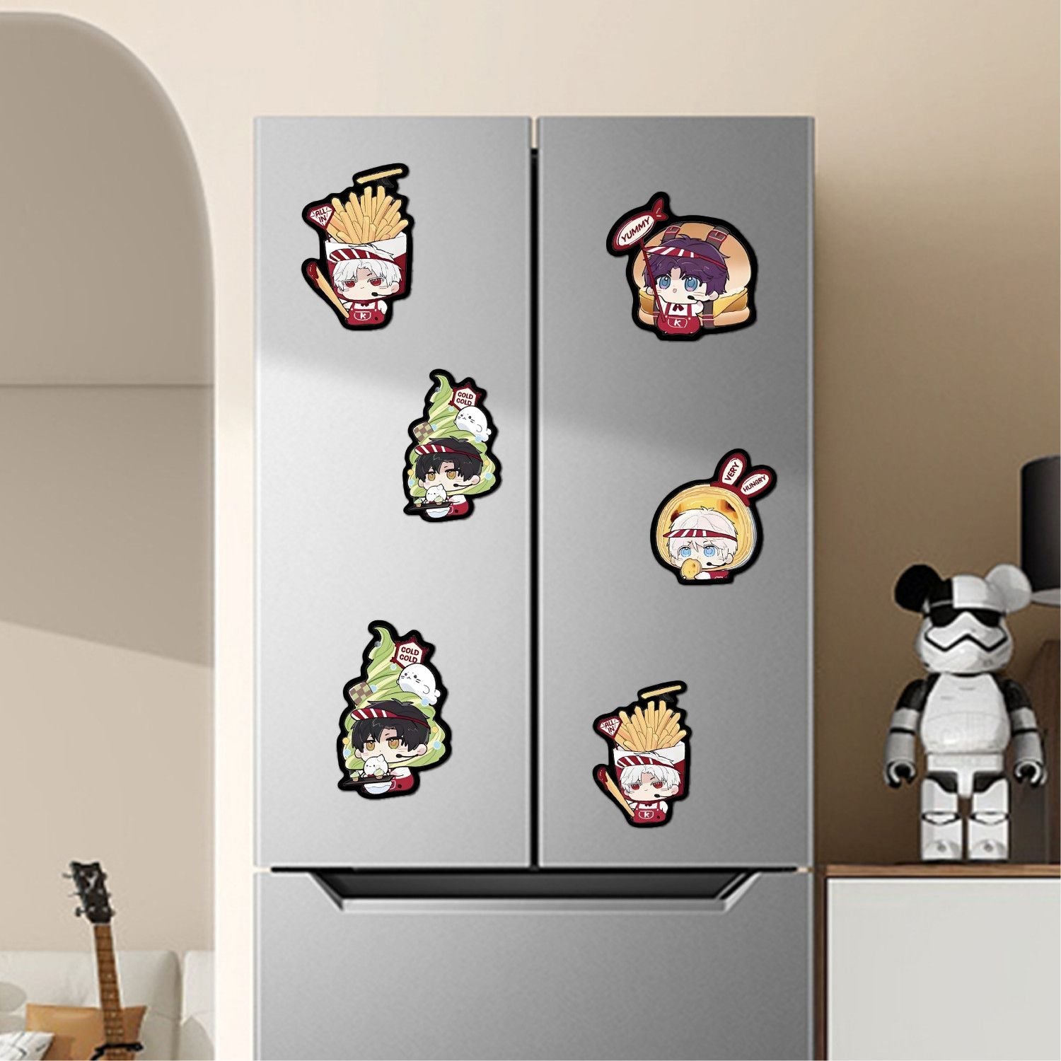231Cute Soft Fridge Magnets