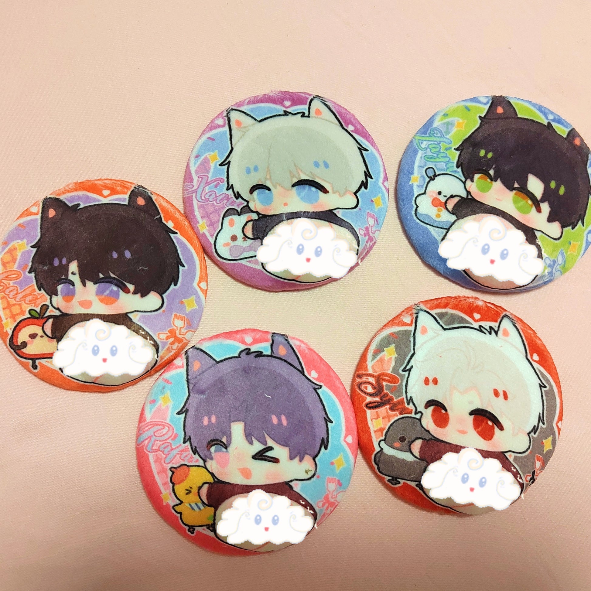 184Plush Squishy Badge
