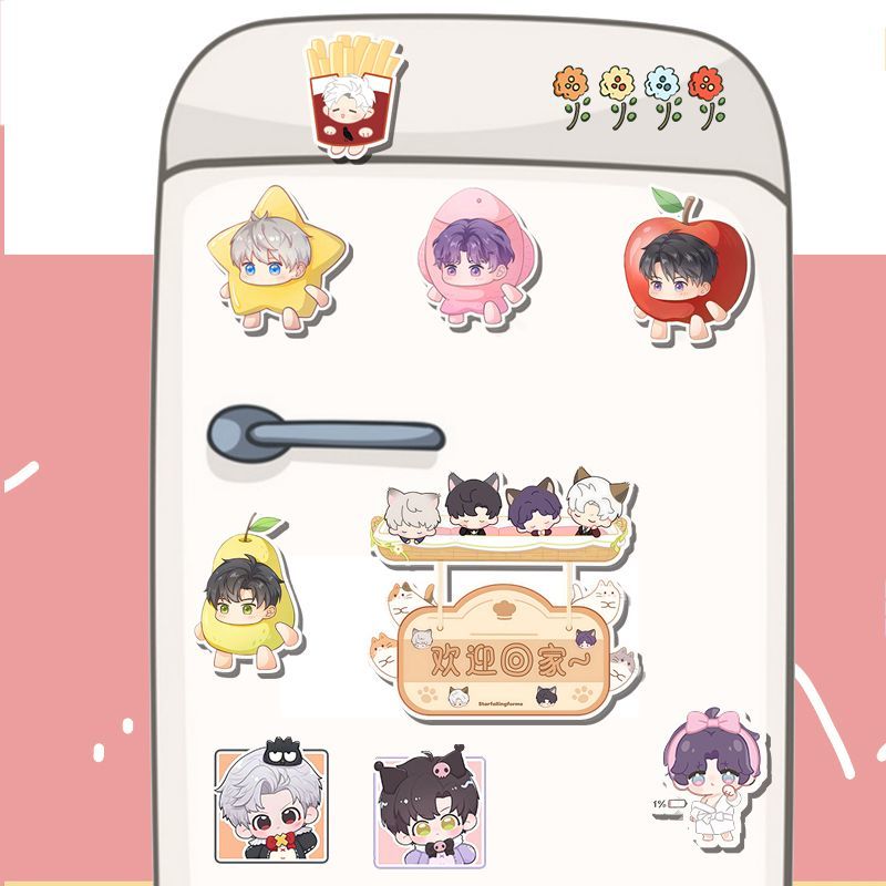 231Cute Soft Fridge Magnets