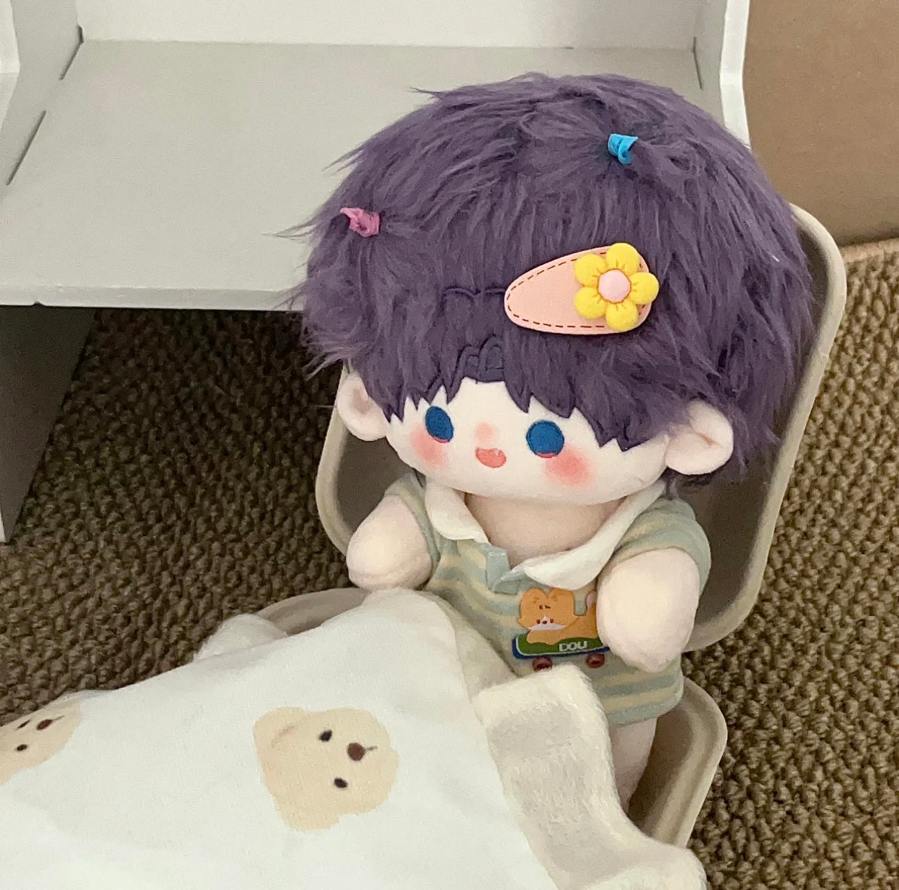 246Cotton Doll with Wire Armature20cm