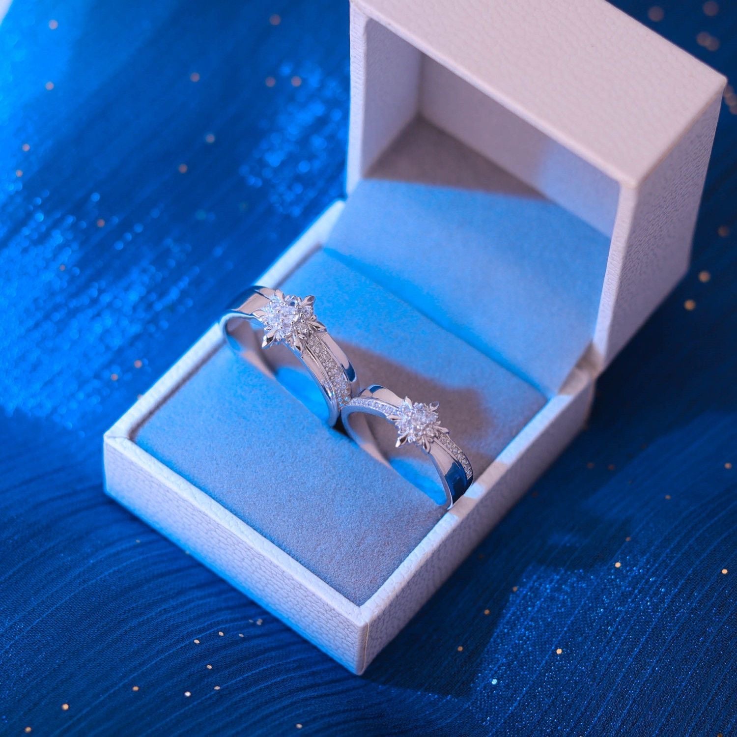 106 Xavier Couple Rings Adjustable