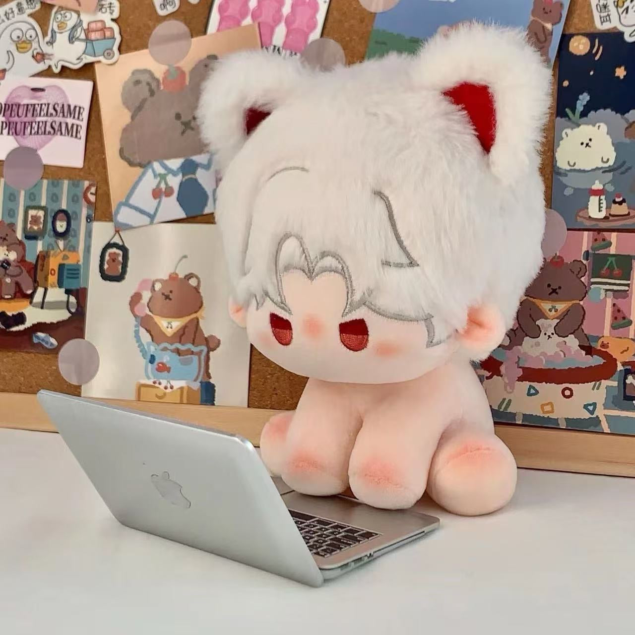 104 Sitting Position Cotton Doll Plush (15cm)