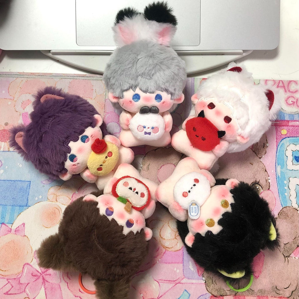 006 Plush Doll Gift Set 10cm Kawaii Plushie