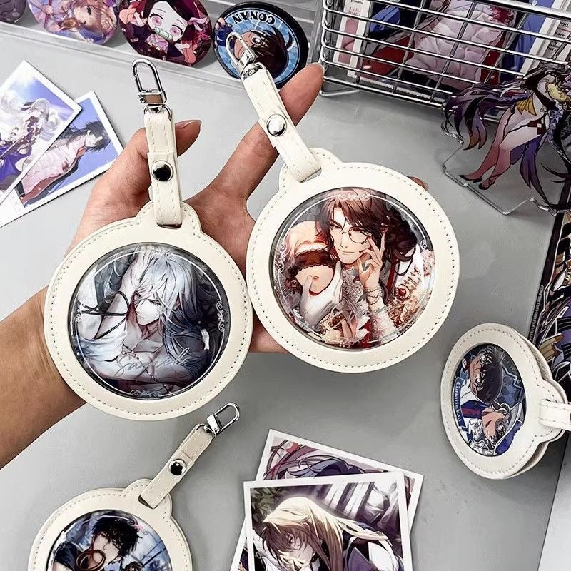 098 Round  Pin Display Case Showcase