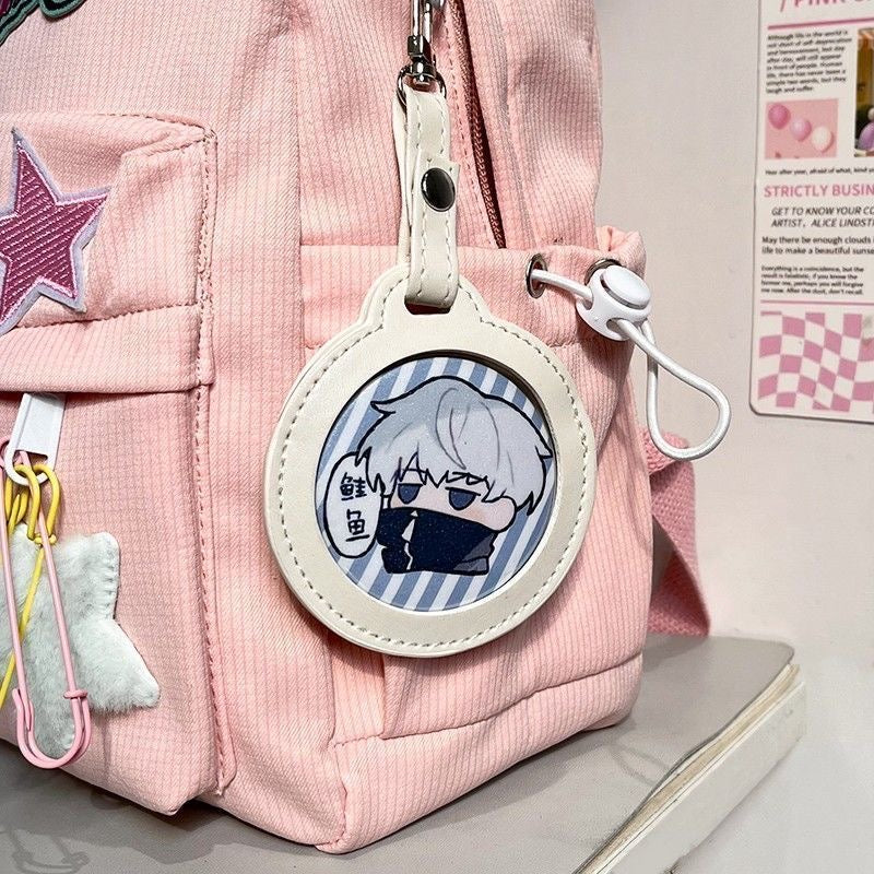 098 Round  Pin Display Case Showcase