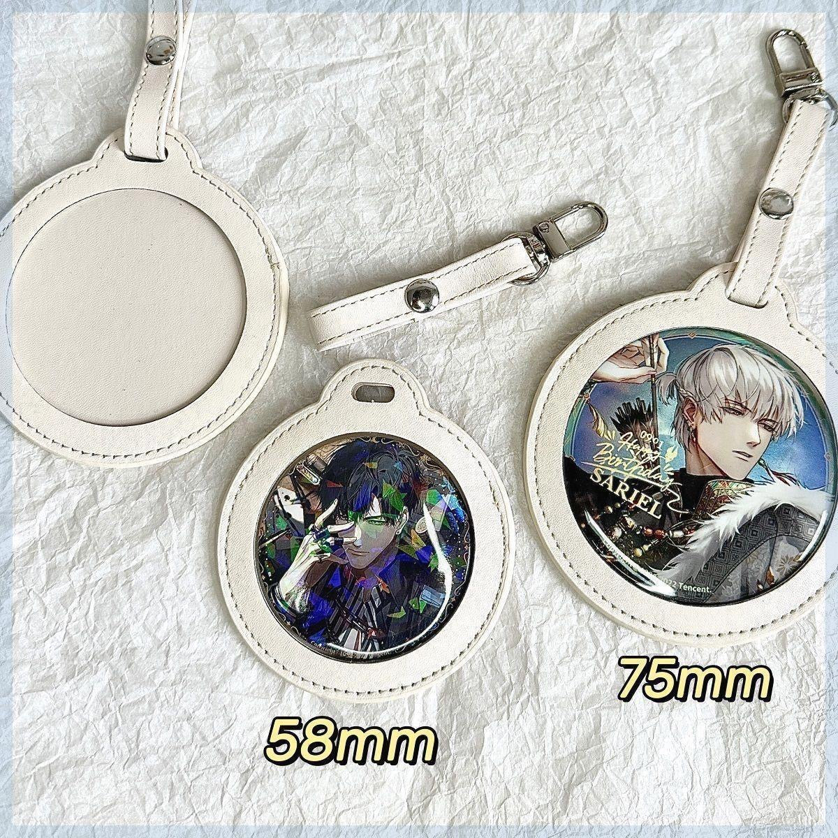 098 Round  Pin Display Case Showcase