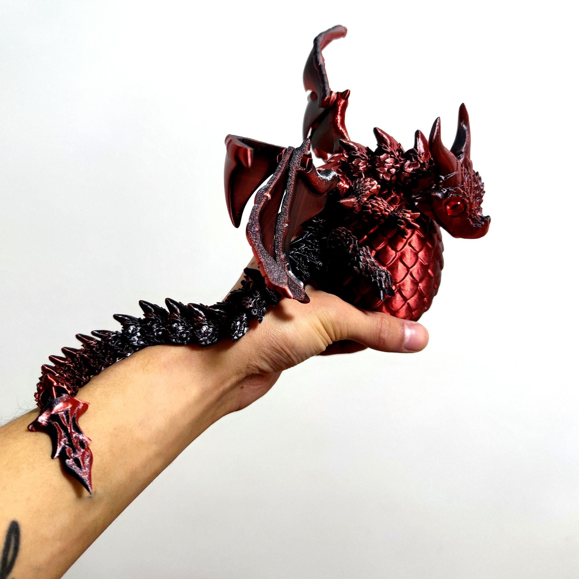 096 Qin Che 3D PrintingDragon Plushie