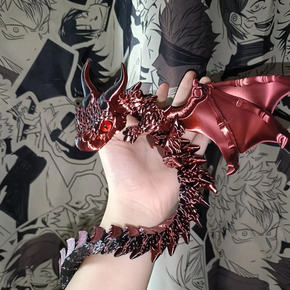 096 Qin Che 3D PrintingDragon Plushie