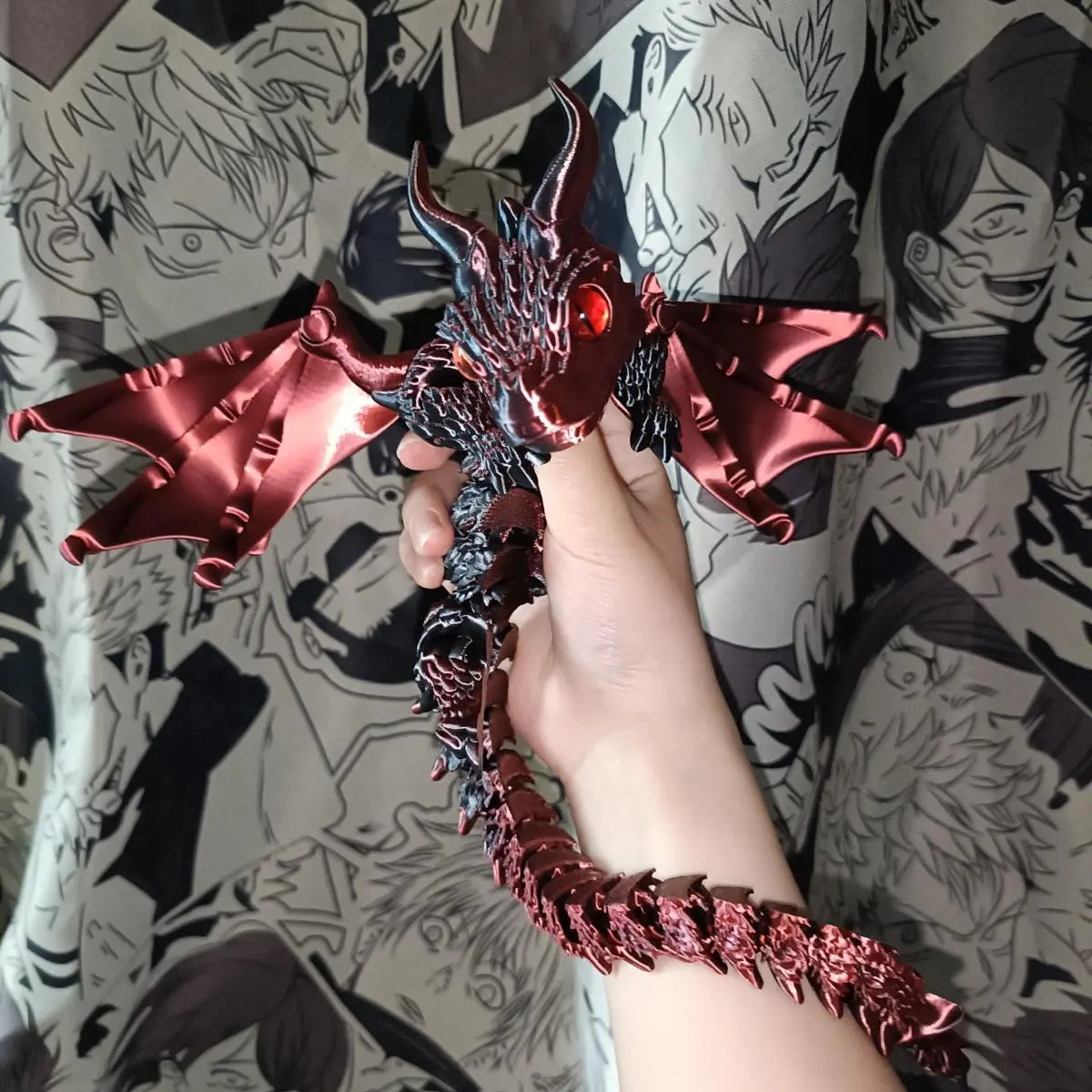 096 Qin Che 3D PrintingDragon Plushie