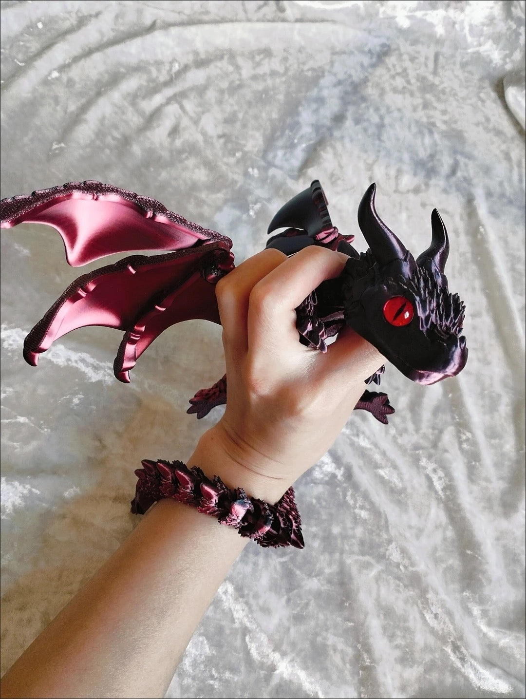 096 Qin Che 3D PrintingDragon Plushie