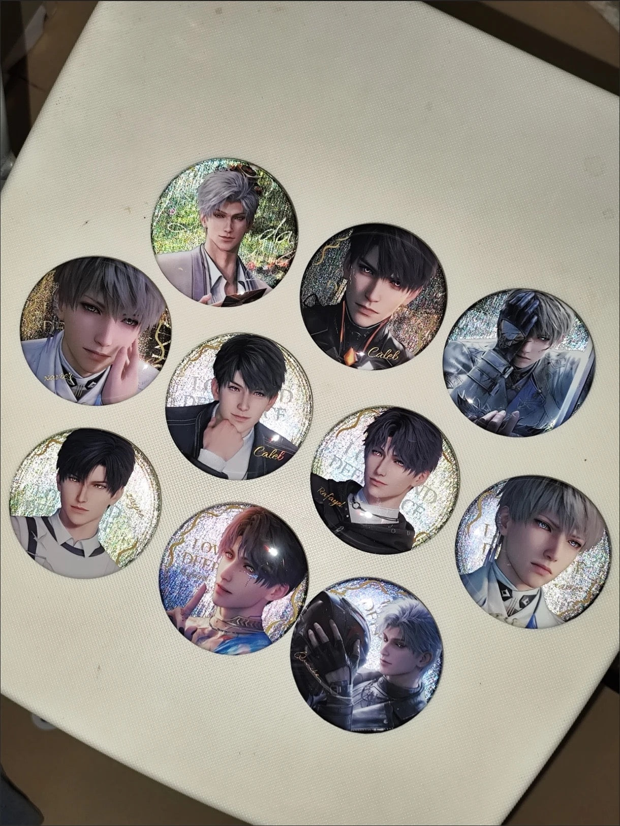 095 75mm Pin Spring FlowerBlind Box