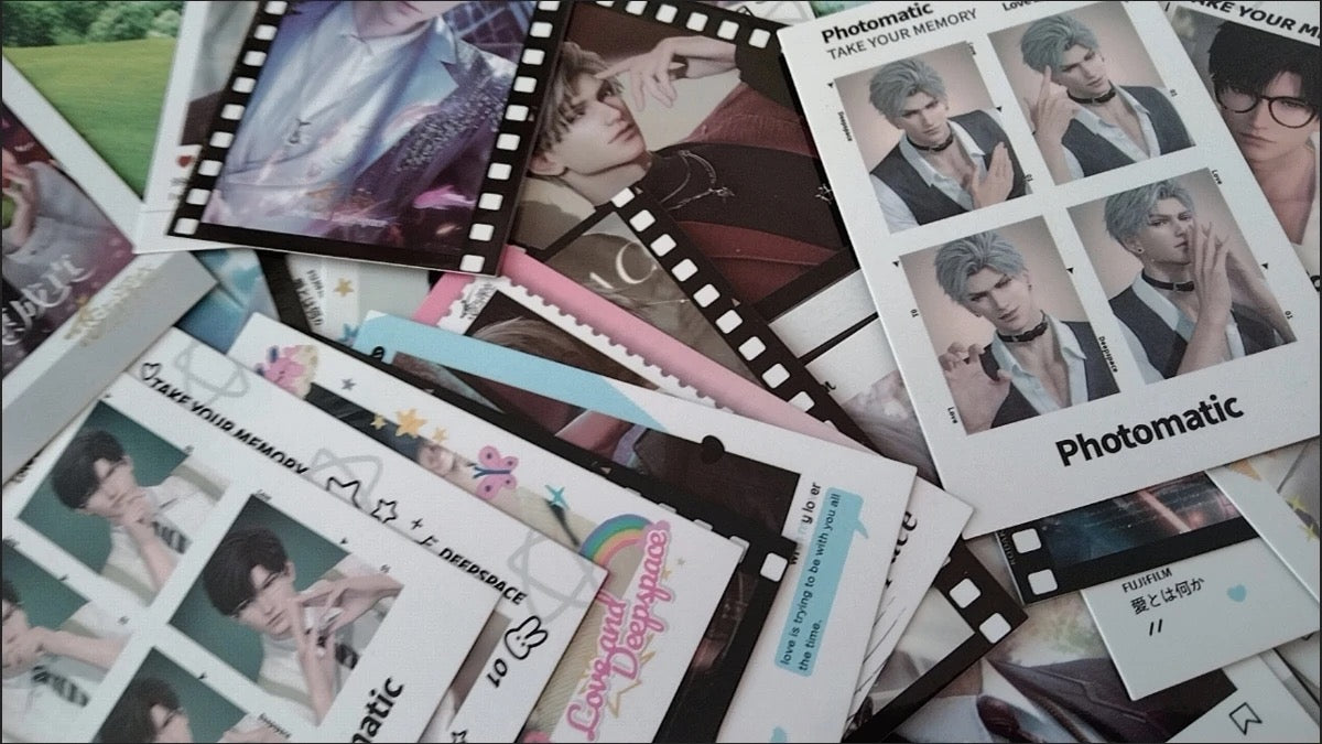 091 180-Piece Polaroid Photo Cards Blind Box