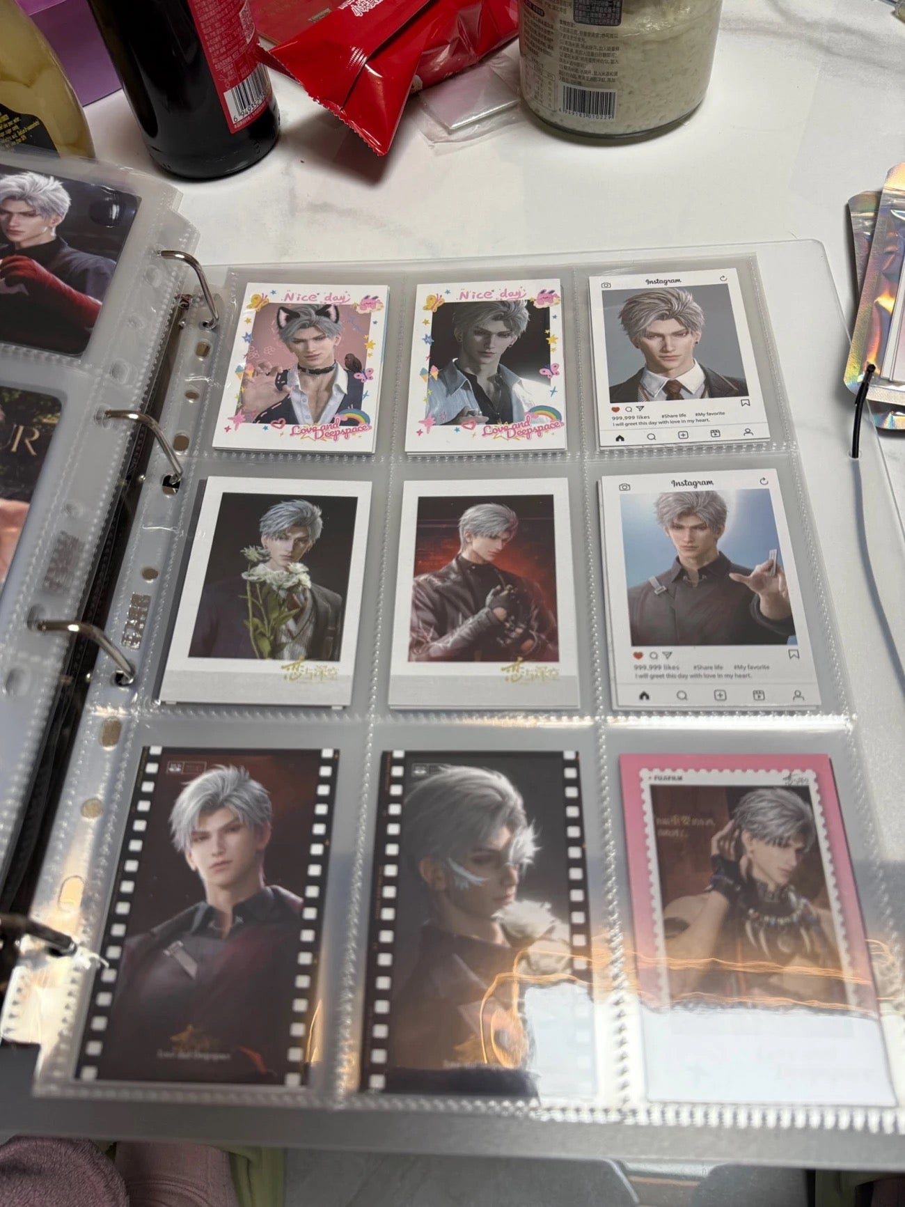 091 180-Piece Polaroid Photo Cards Blind Box