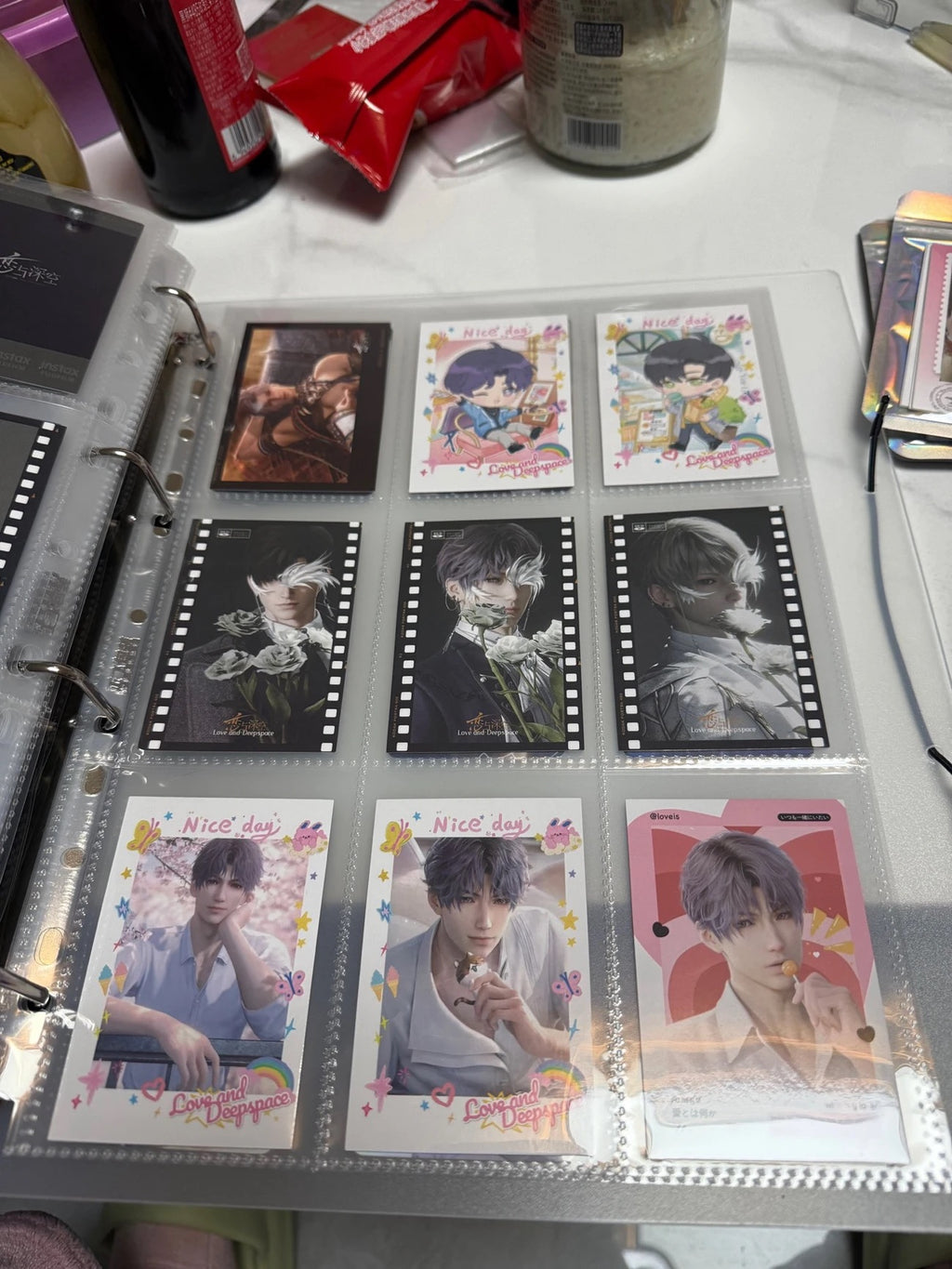 091 180-Piece Polaroid Photo Cards Blind Box