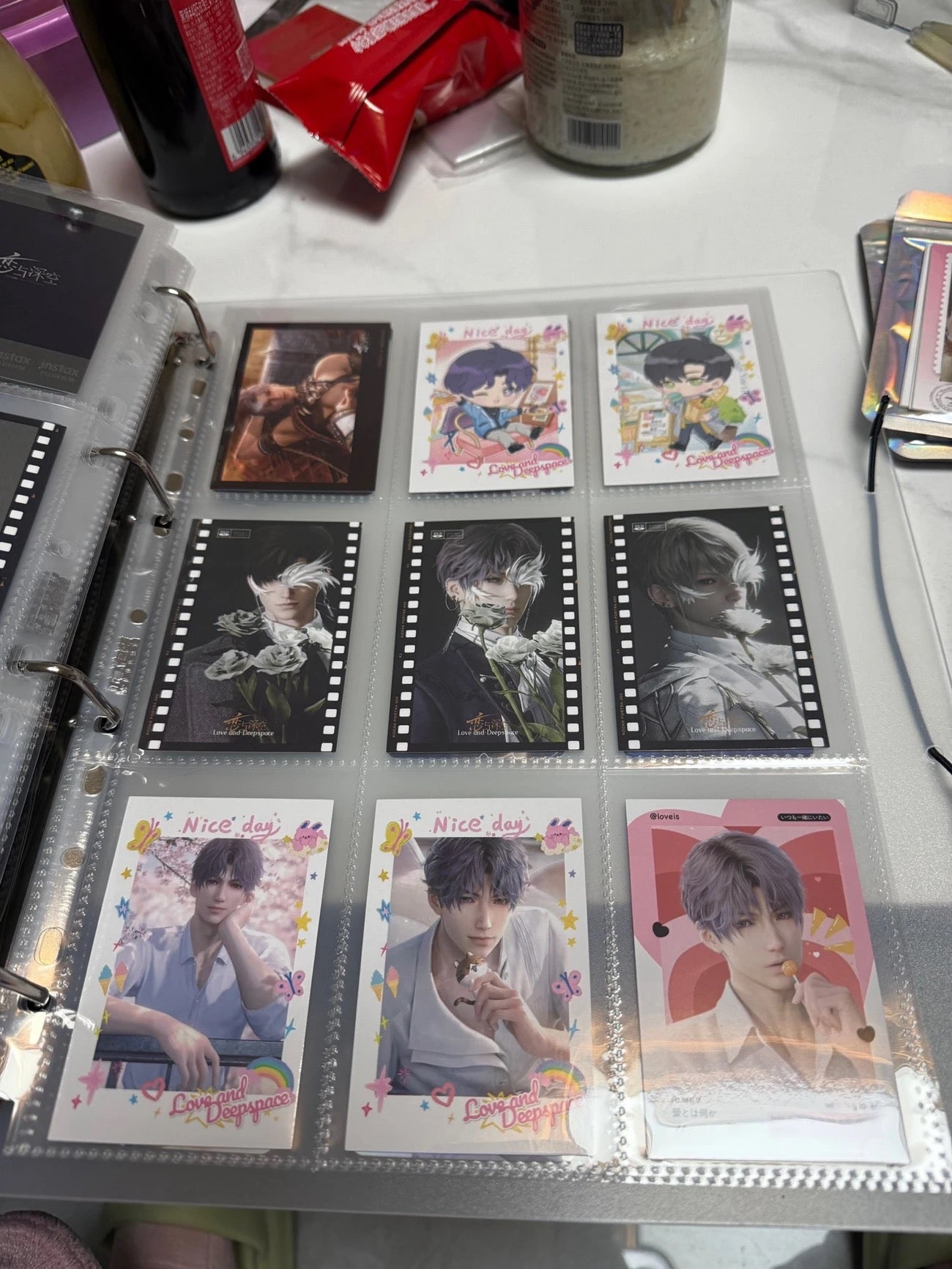 091 180-Piece Polaroid Photo Cards Blind Box