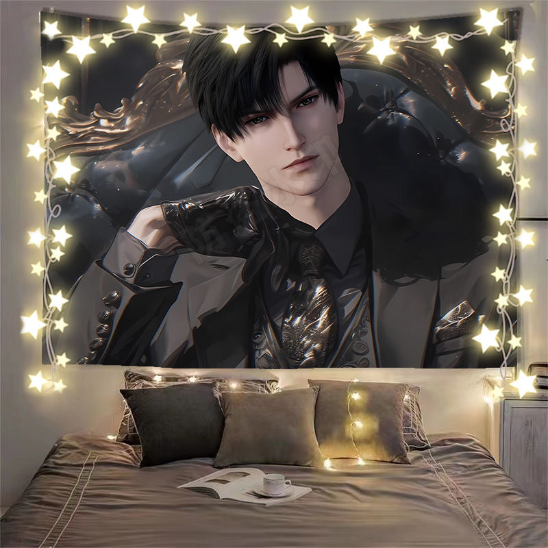 088 Zayne  Tapestry Background Banner