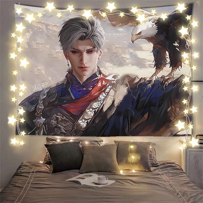 087 Sylus Tapestry Background Banner