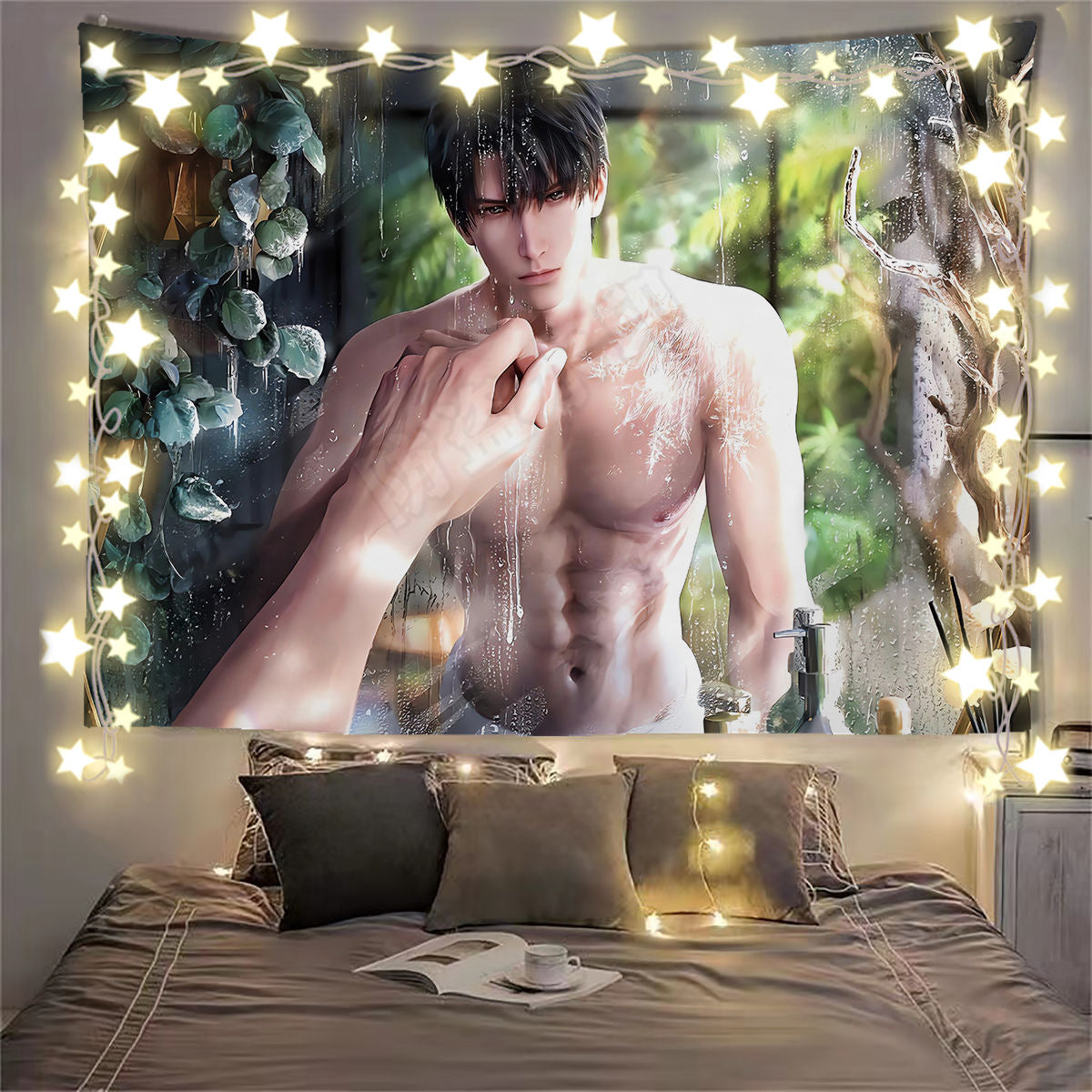 088 Zayne  Tapestry Background Banner