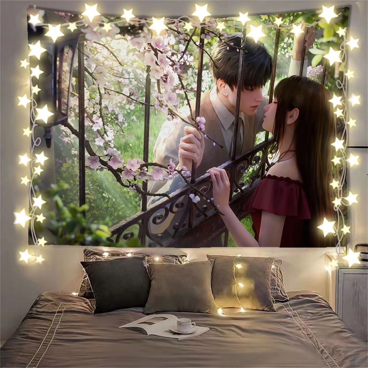 088 Zayne  Tapestry Background Banner