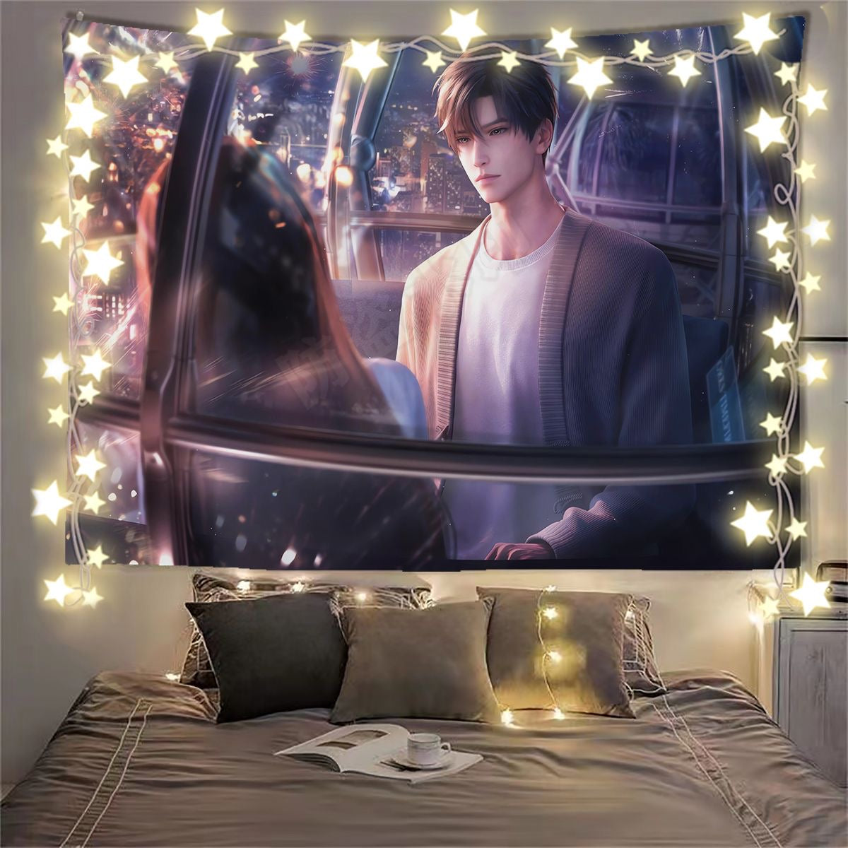 088 Zayne  Tapestry Background Banner
