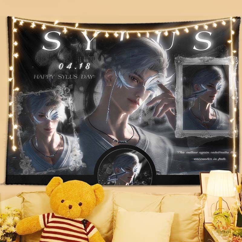 087 Sylus Tapestry Background Banner