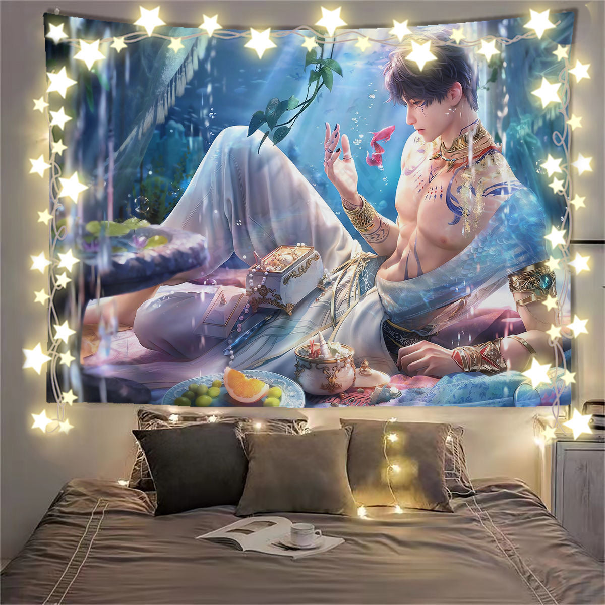 086 Rafayel Tapestry Background Banner