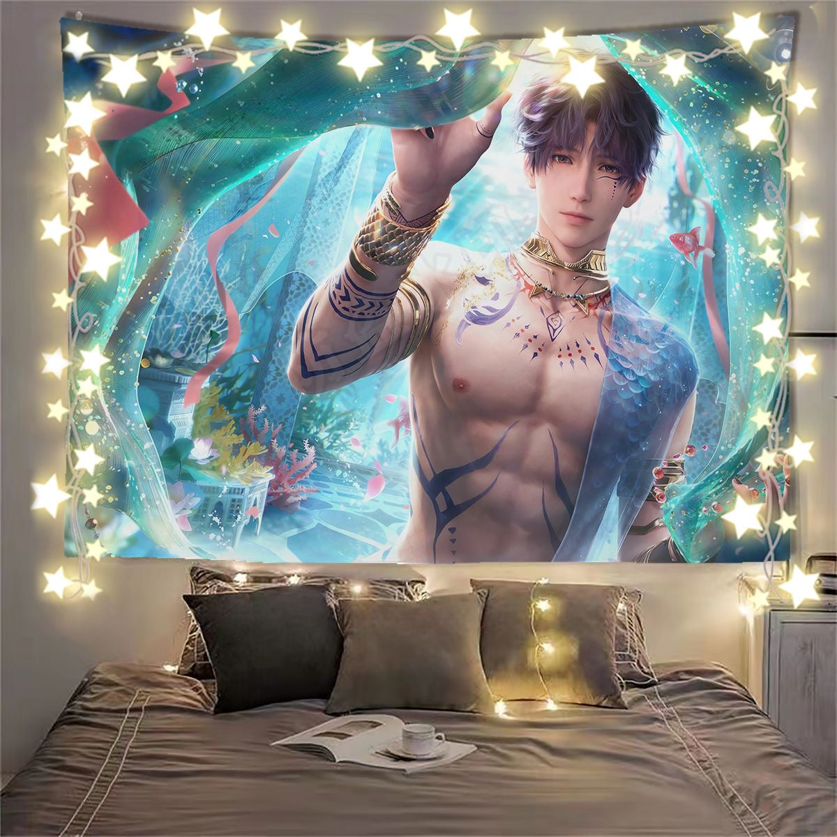 086 Rafayel Tapestry Background Banner
