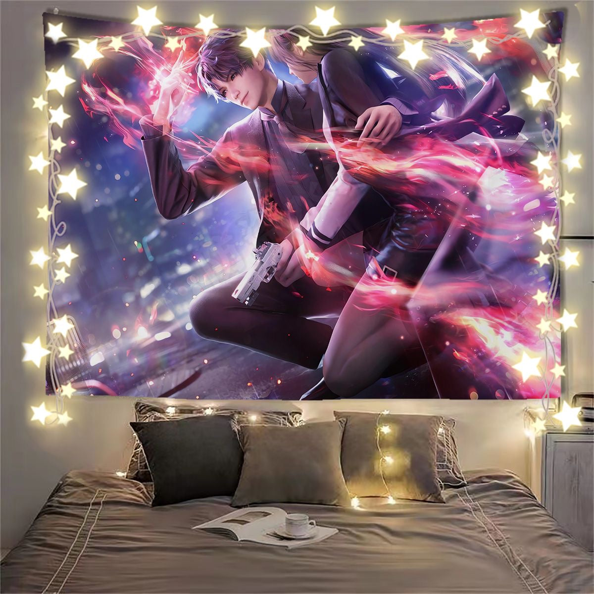 086 Rafayel Tapestry Background Banner