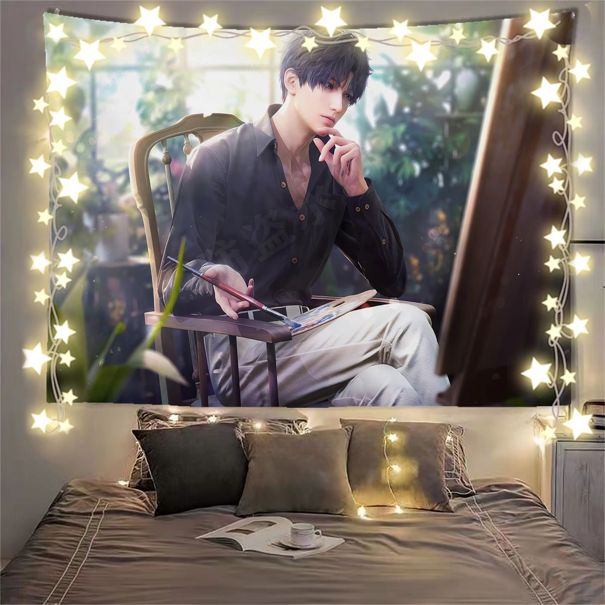 086 Rafayel Tapestry Background Banner