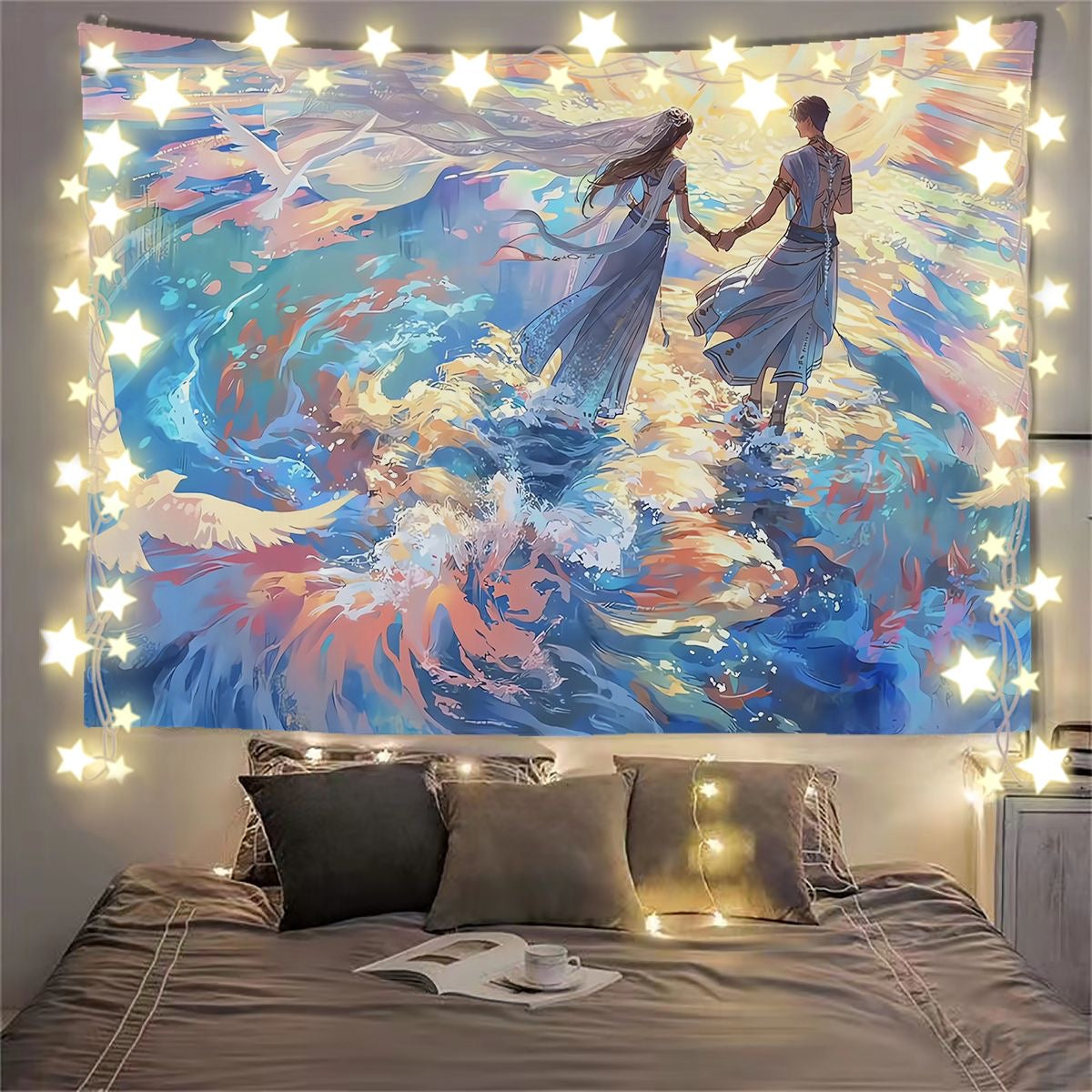 086 Rafayel Tapestry Background Banner