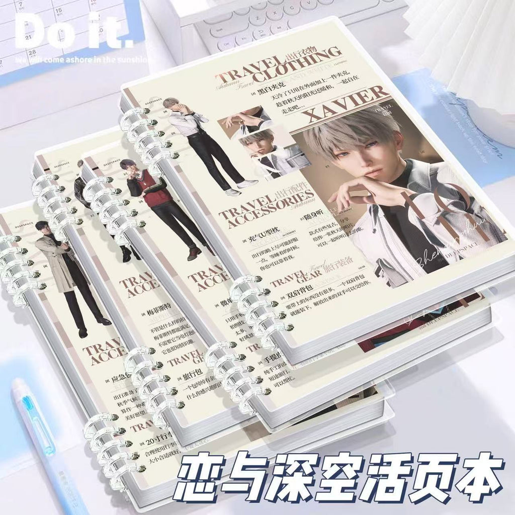 082 LAD Detachable Ring Ins-Style Notebook