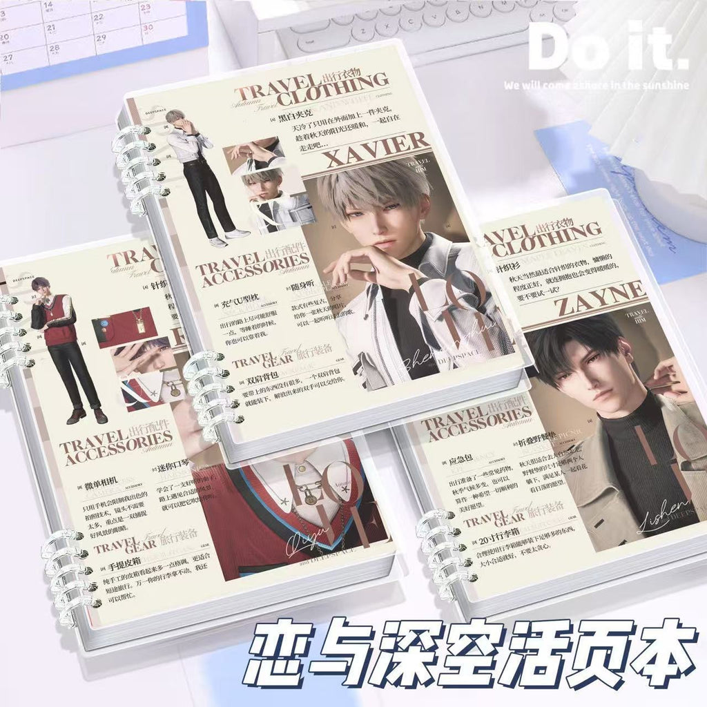 082 LAD Detachable Ring Ins-Style Notebook