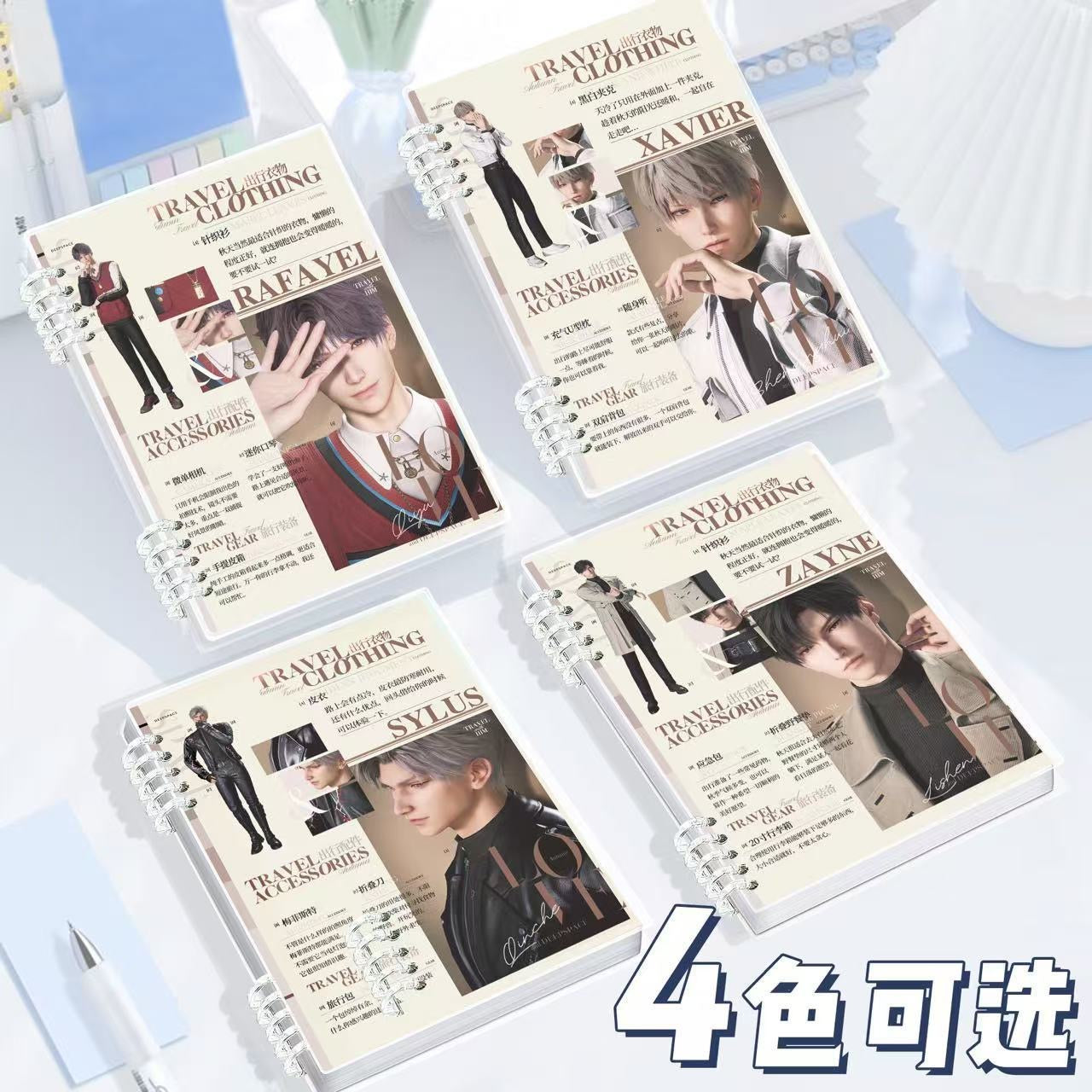 082 LAD Detachable Ring Ins-Style Notebook