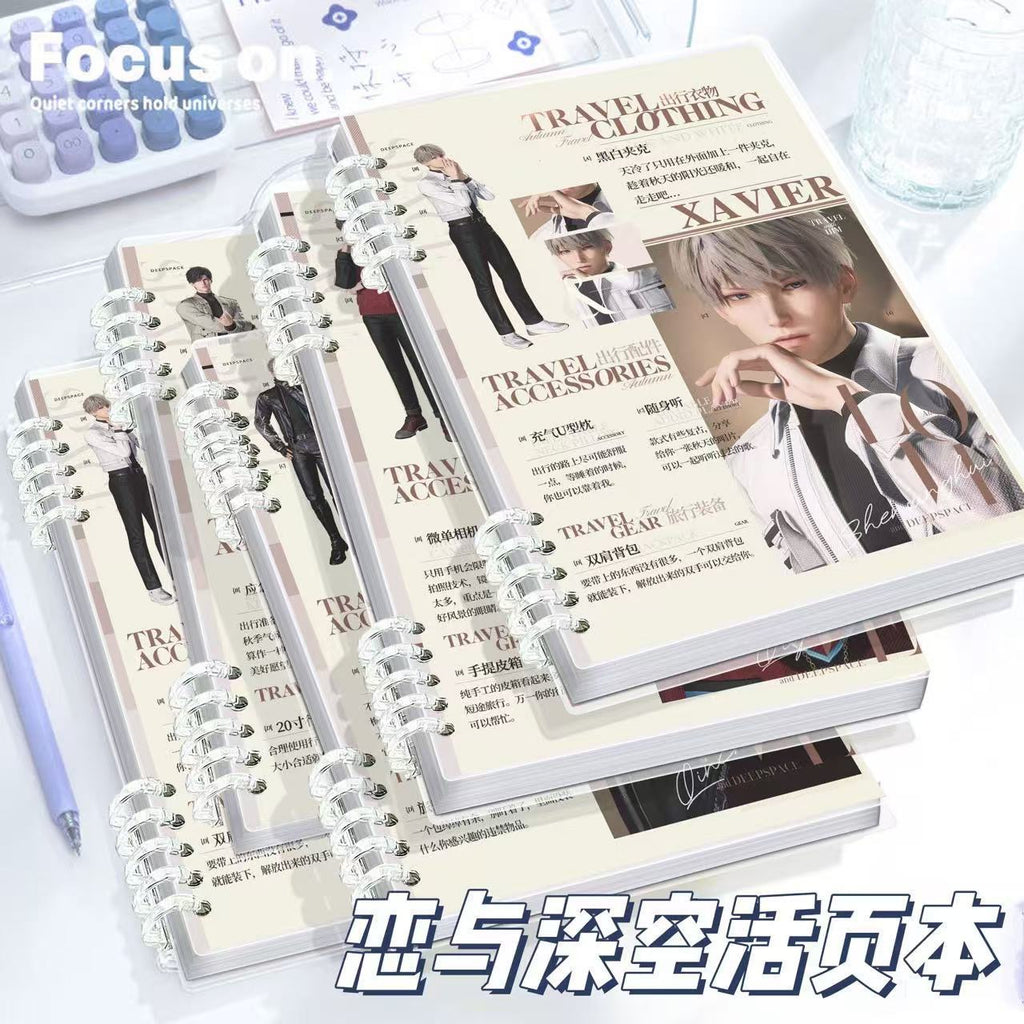 082 LAD Detachable Ring Ins-Style Notebook