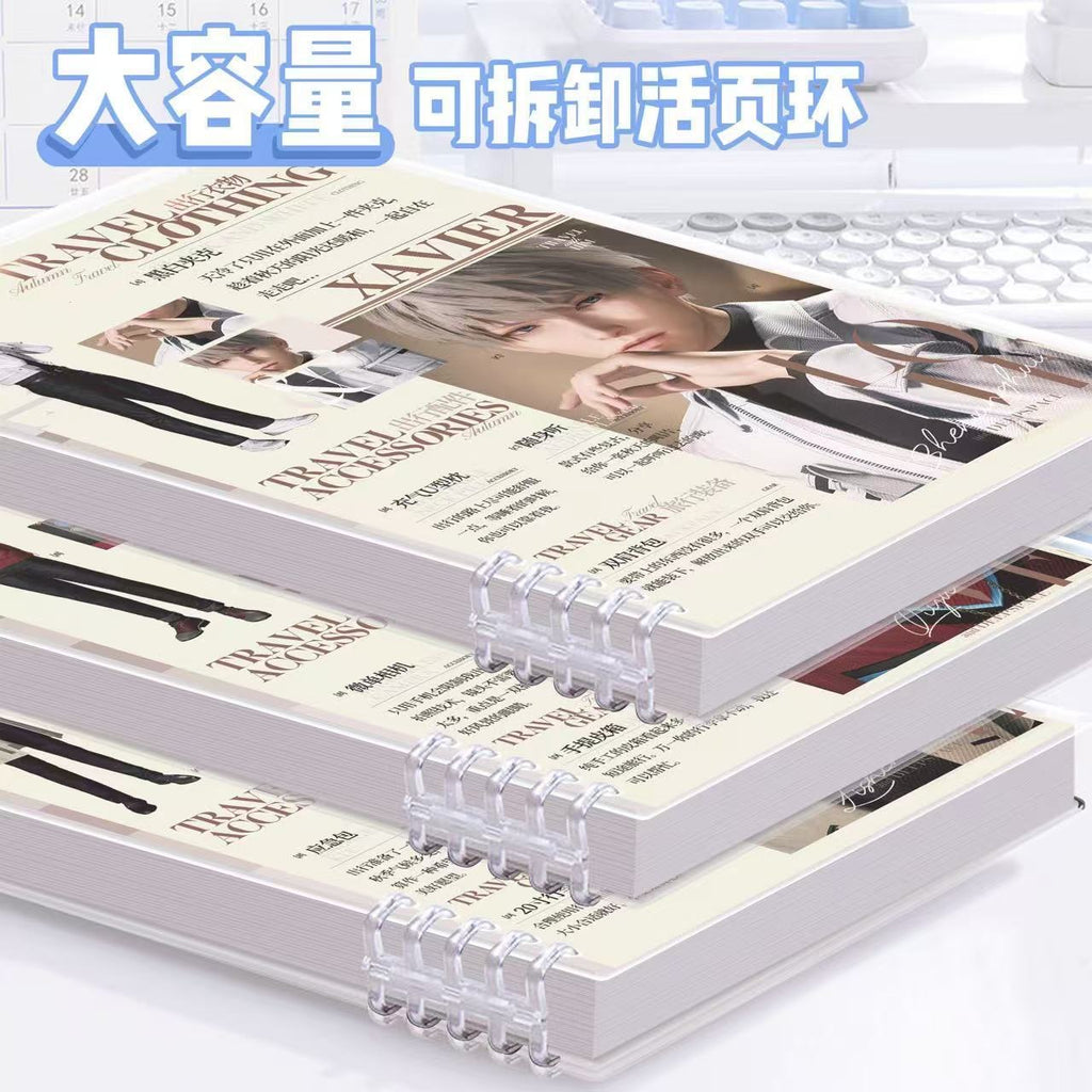 082 LAD Detachable Ring Ins-Style Notebook