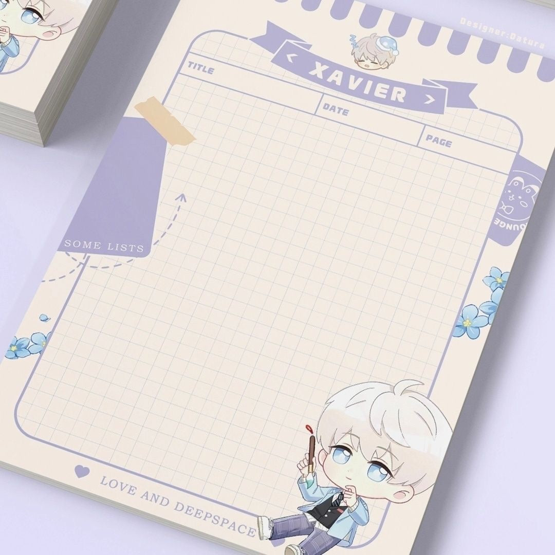 083 Chibi Squad A5 Tear-Off Student Notebook