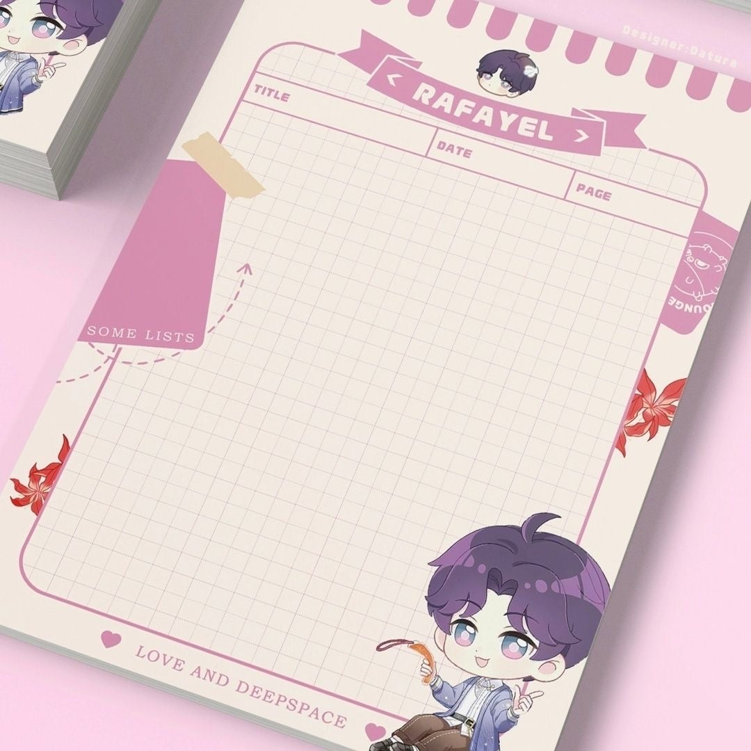 083 Chibi Squad A5 Tear-Off Student Notebook