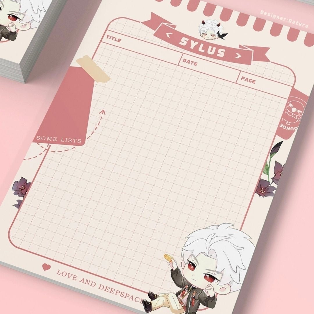 083 Chibi Squad A5 Tear-Off Student Notebook