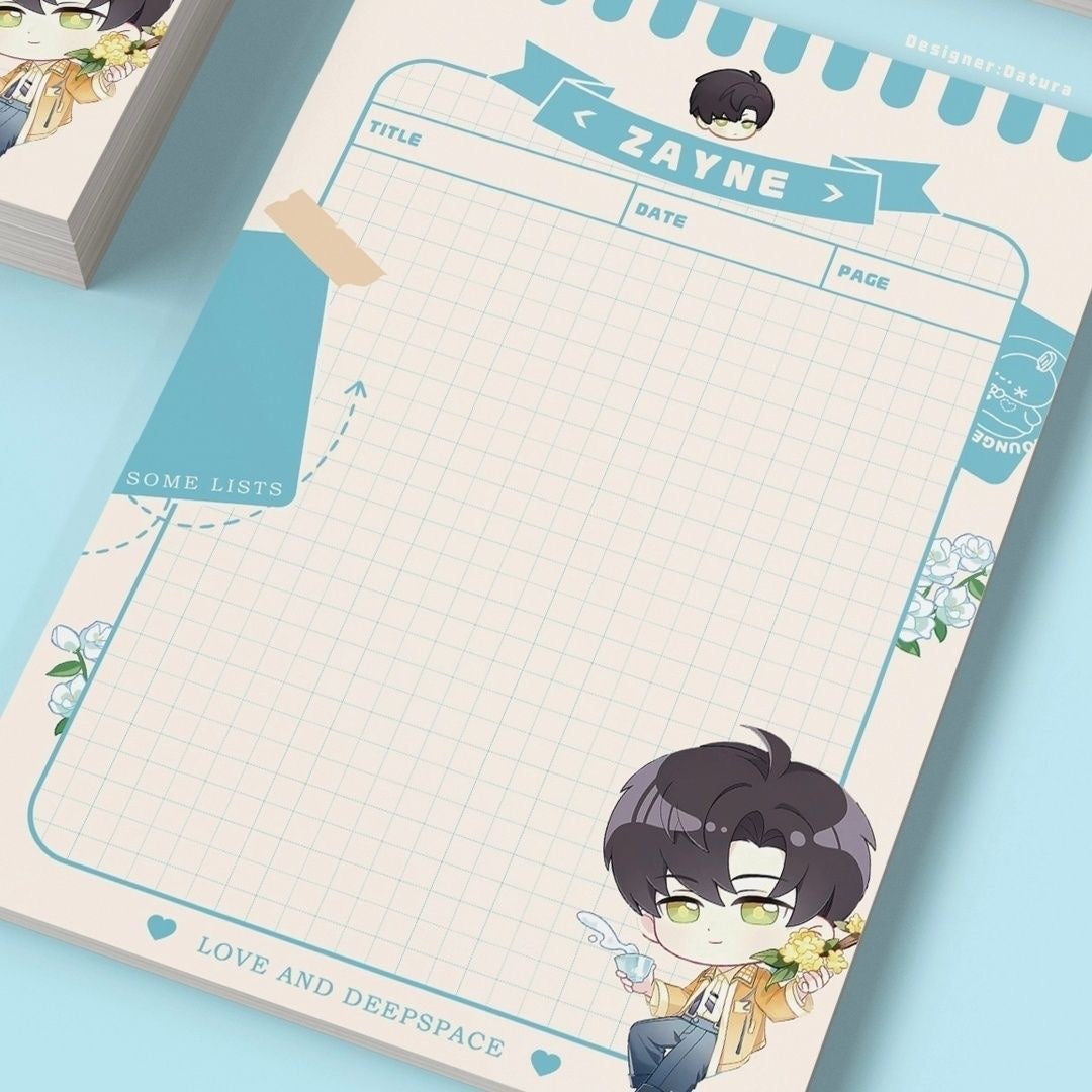 083 Chibi Squad A5 Tear-Off Student Notebook