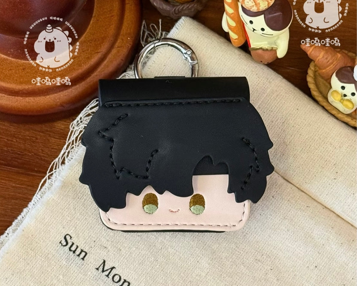 050 LAD Character Embroidery AirPods Case