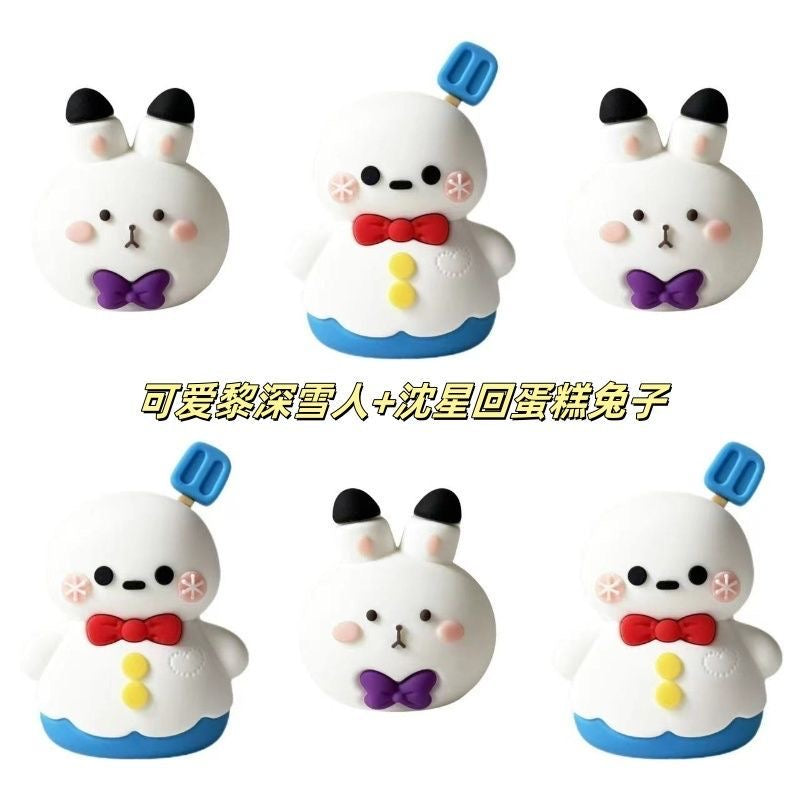 075 Zayne Snowman Xavier Bunny Tiny Cuties
