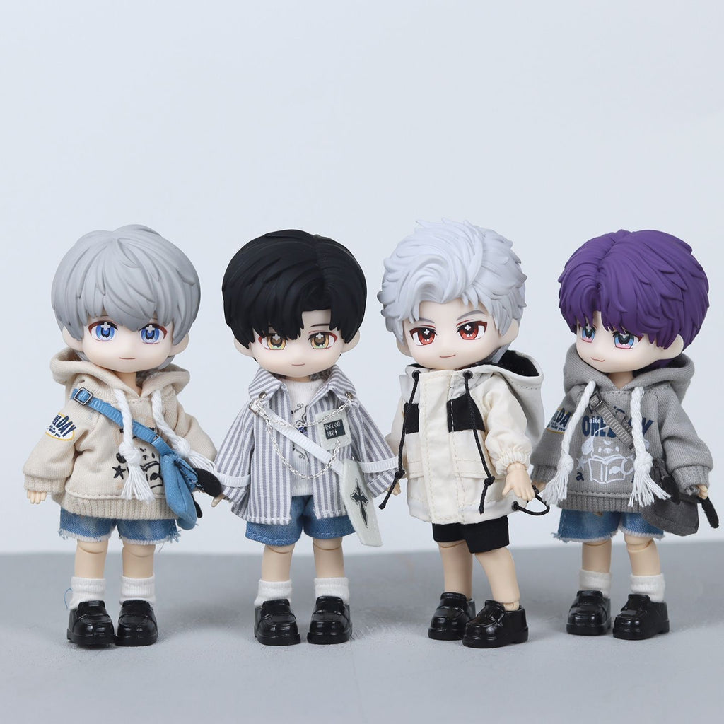 015 1/12 Scale BJD LAD OB11 Full Set Articulated Doll