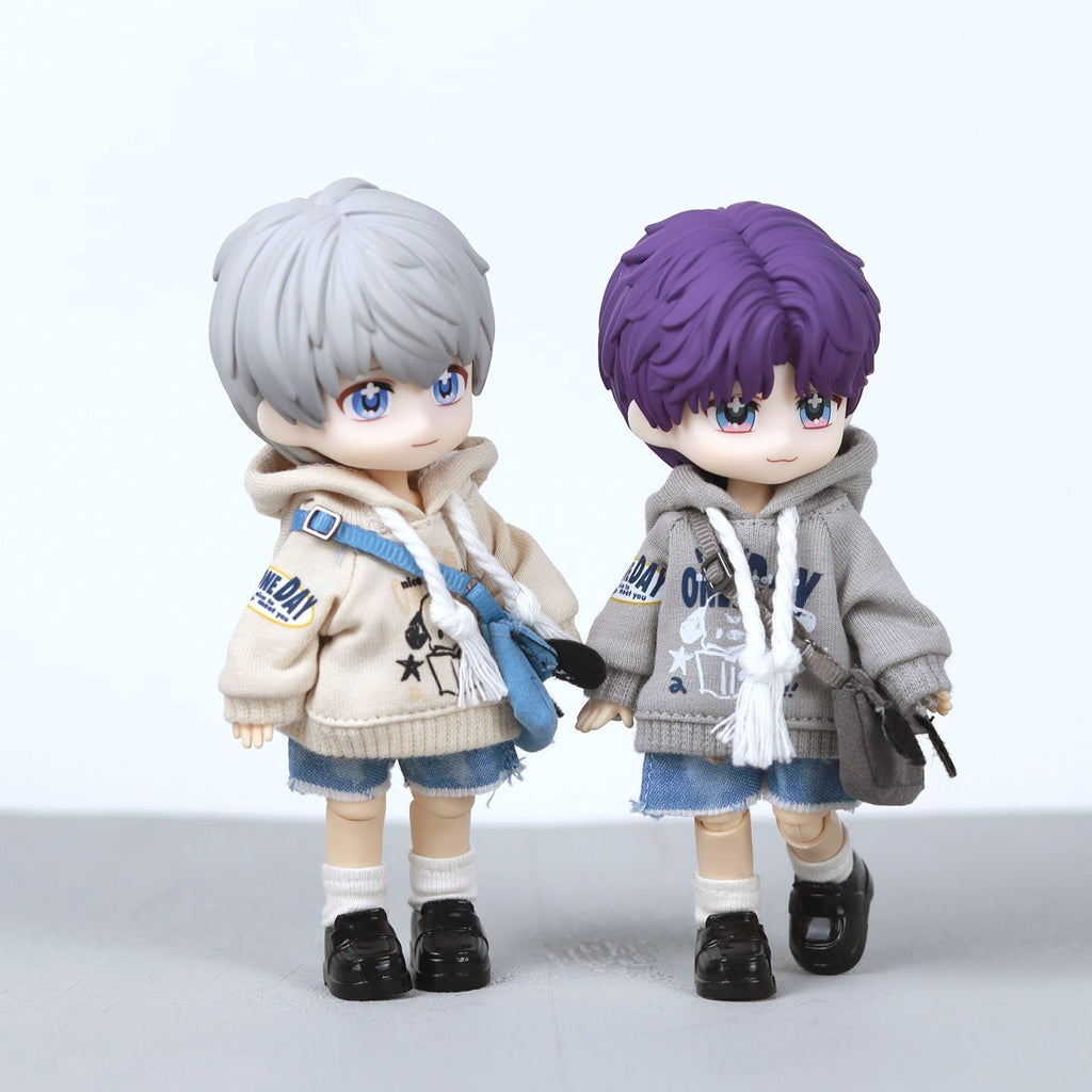 015 1/12 Scale BJD LAD OB11 Full Set Articulated Doll