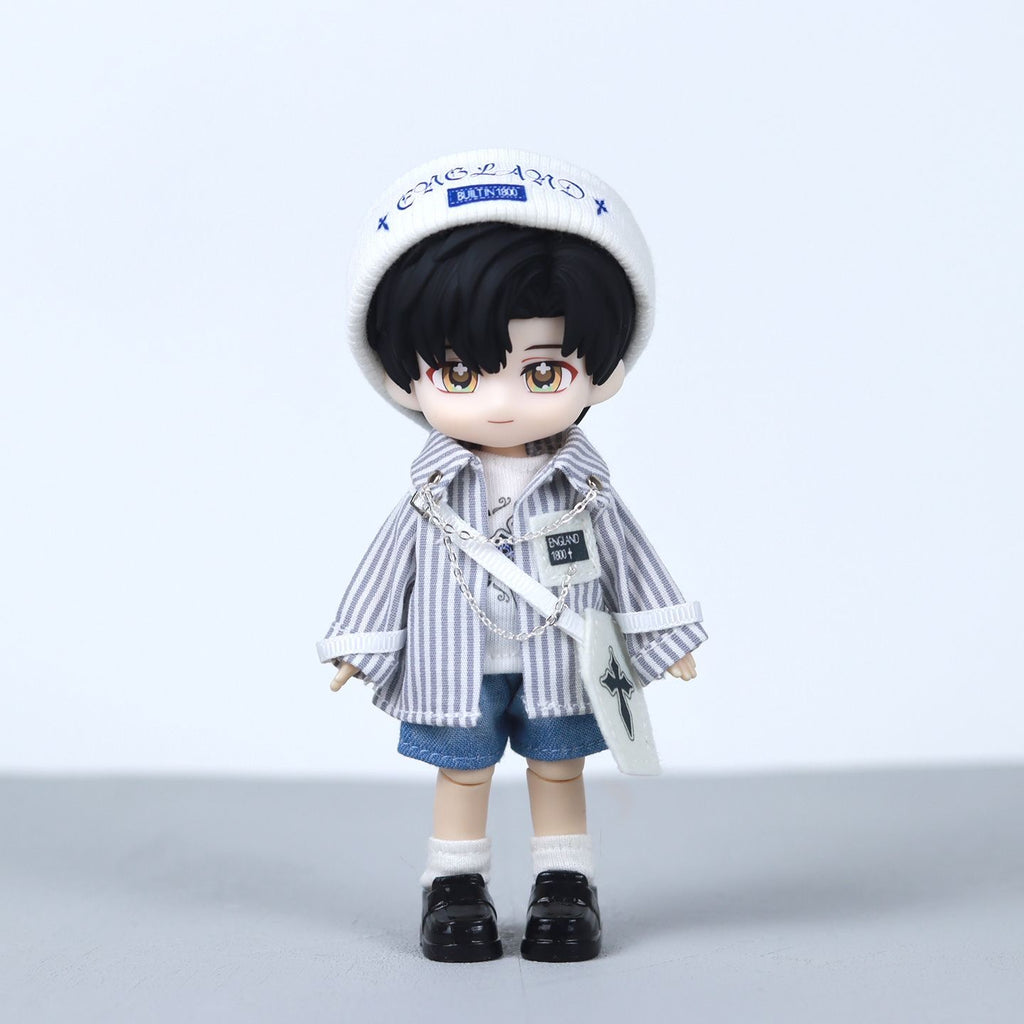 015 1/12 Scale BJD LAD OB11 Full Set Articulated Doll