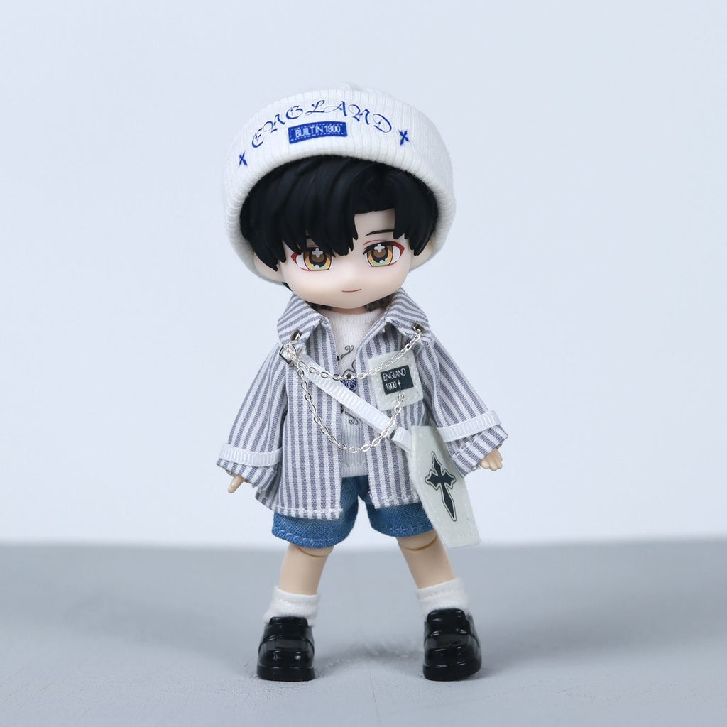 015 1/12 Scale BJD LAD OB11 Full Set Articulated Doll