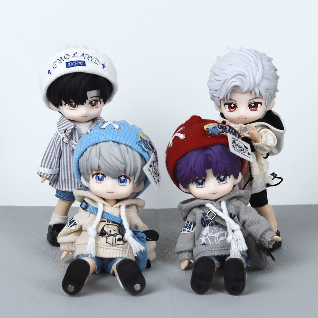 015 1/12 Scale BJD LAD OB11 Full Set Articulated Doll